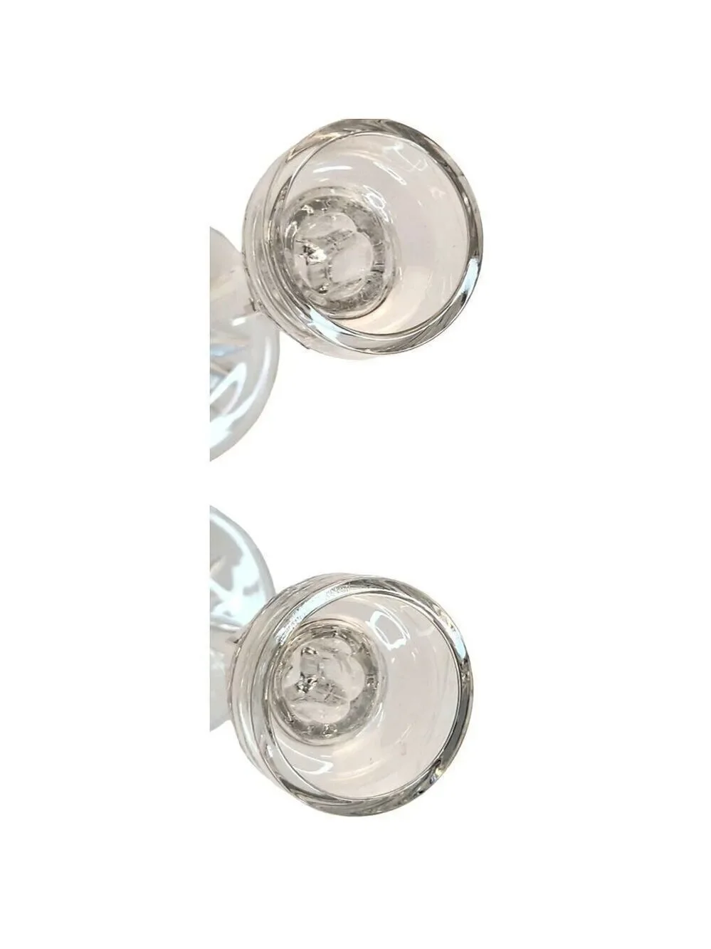Rogaska Crystal Candlestick Holders Richmond 8 Inch Set of 2